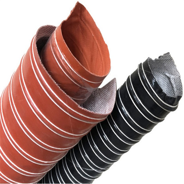 Silicone duct